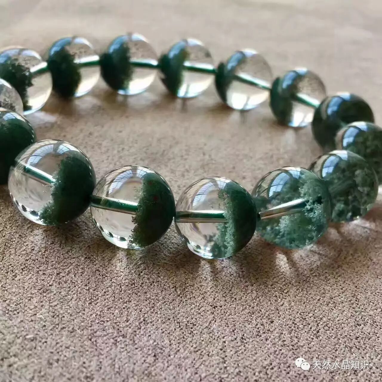 各类天然水晶以及染色、造假水晶大揭底——绿幽灵、草莓晶篇