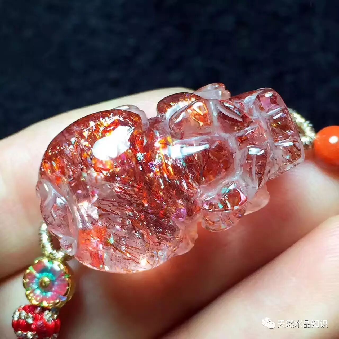 各类天然水晶以及染色、造假水晶大揭底——绿幽灵、草莓晶篇