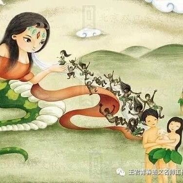 【青春语文·时慧慧写作教学研究】学以致用——跟《女娲造人》学习扩写课堂教学