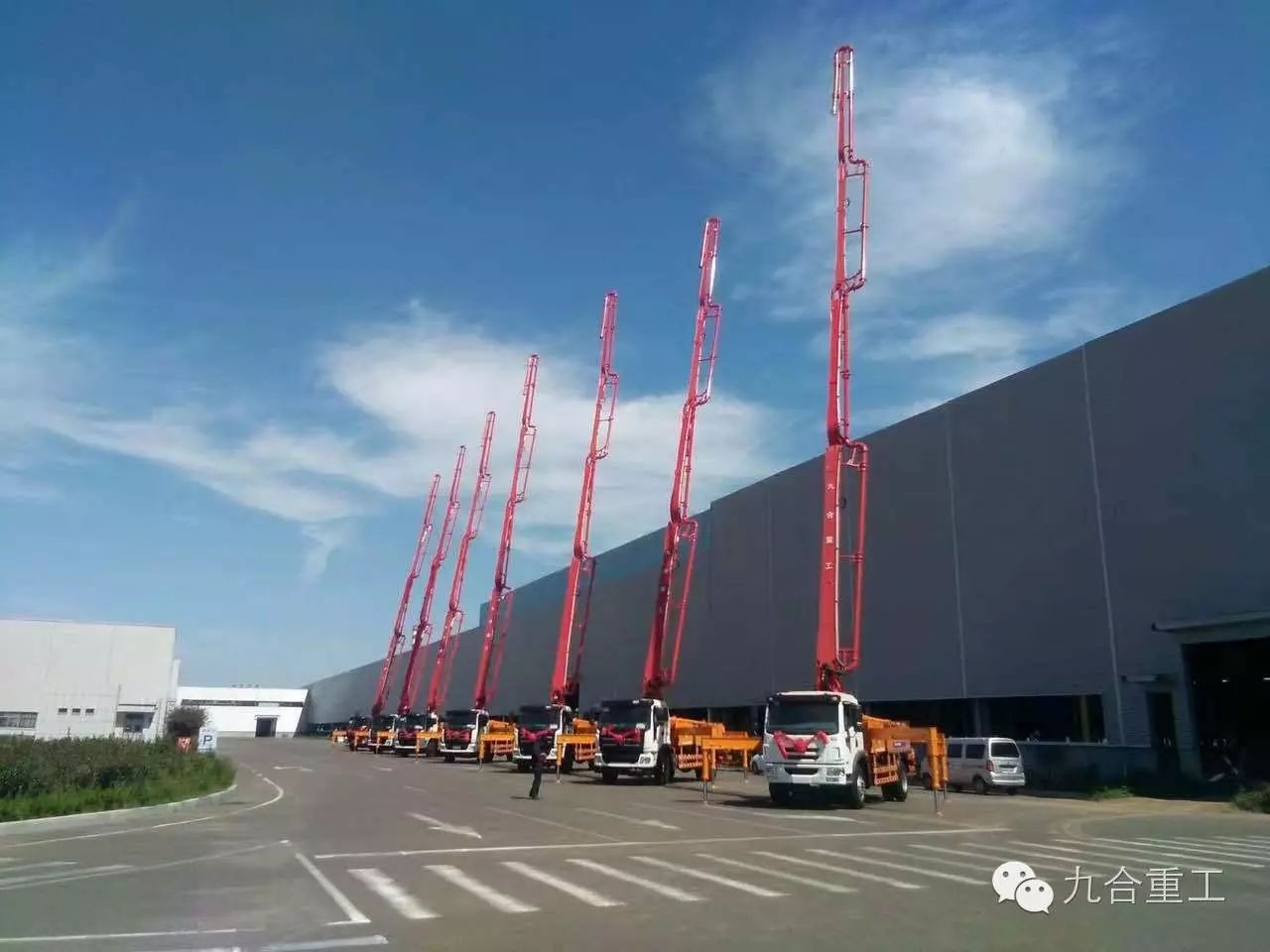 混凝土泵车