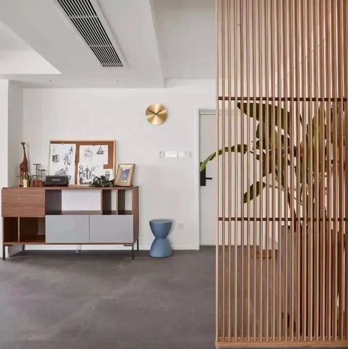 127m²简约风三居室，把夏天搬进房间里
