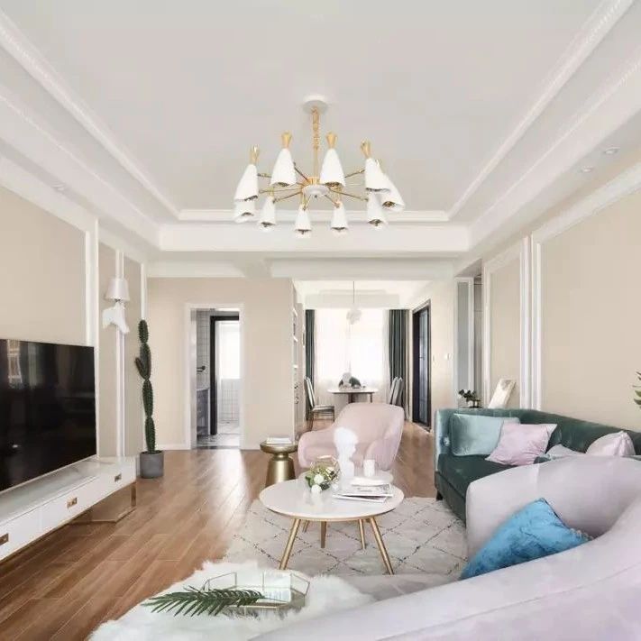 129m²温馨三居室，美式装修风格的经典案例！