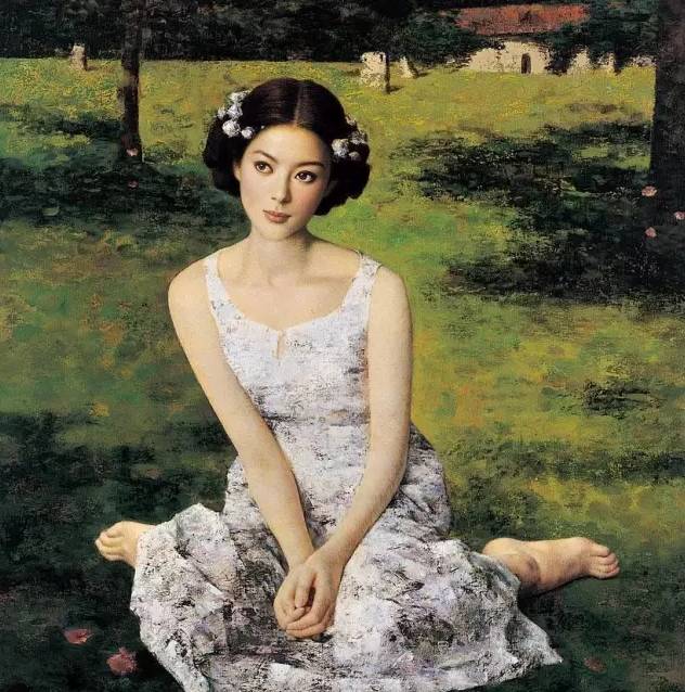 讓男人心動女人心碎的謝楚余油畫作品欣賞（里昂先生提供