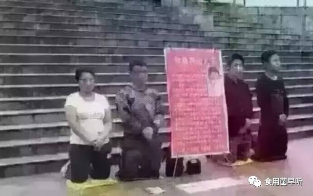 没谁跪着求你买食用菌产品，但病了，却会跪着求别人捐款！