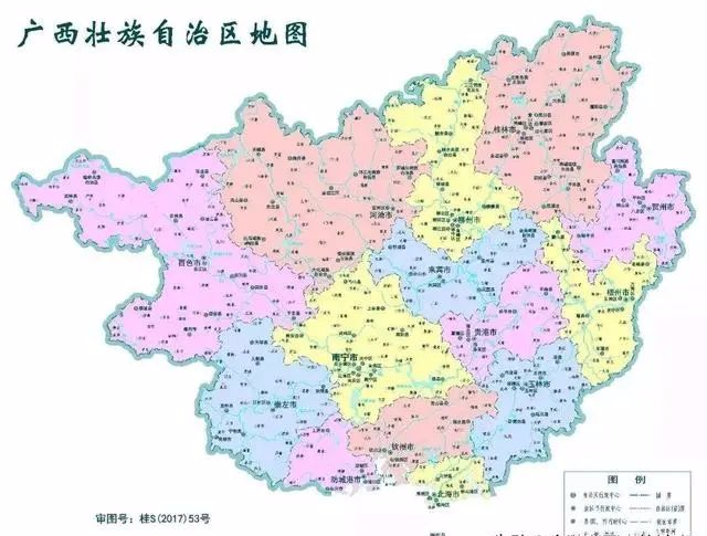 广西壮族自治区最新行政区划——河池市
