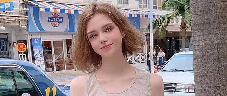 德韩混血精灵女孩，P都不敢这样P，实在是美得太不真实了！