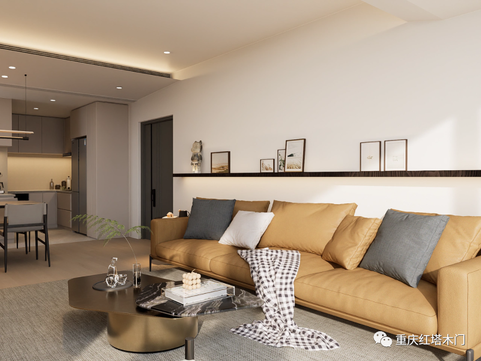 82㎡现代风三居室，小清新配色打造一个精致而又优雅。