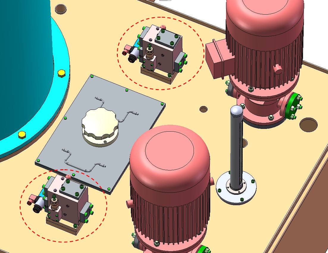 油压装置组合阀改造方案及改造过程说明