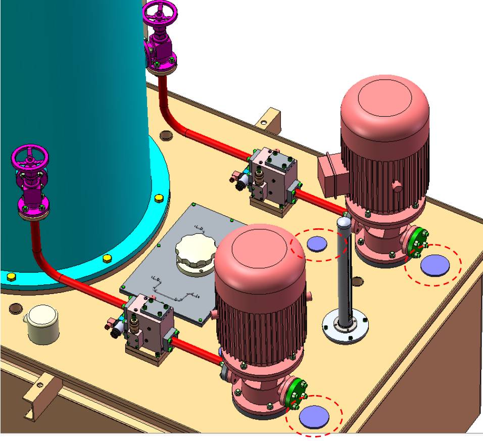 油压装置组合阀改造方案及改造过程说明
