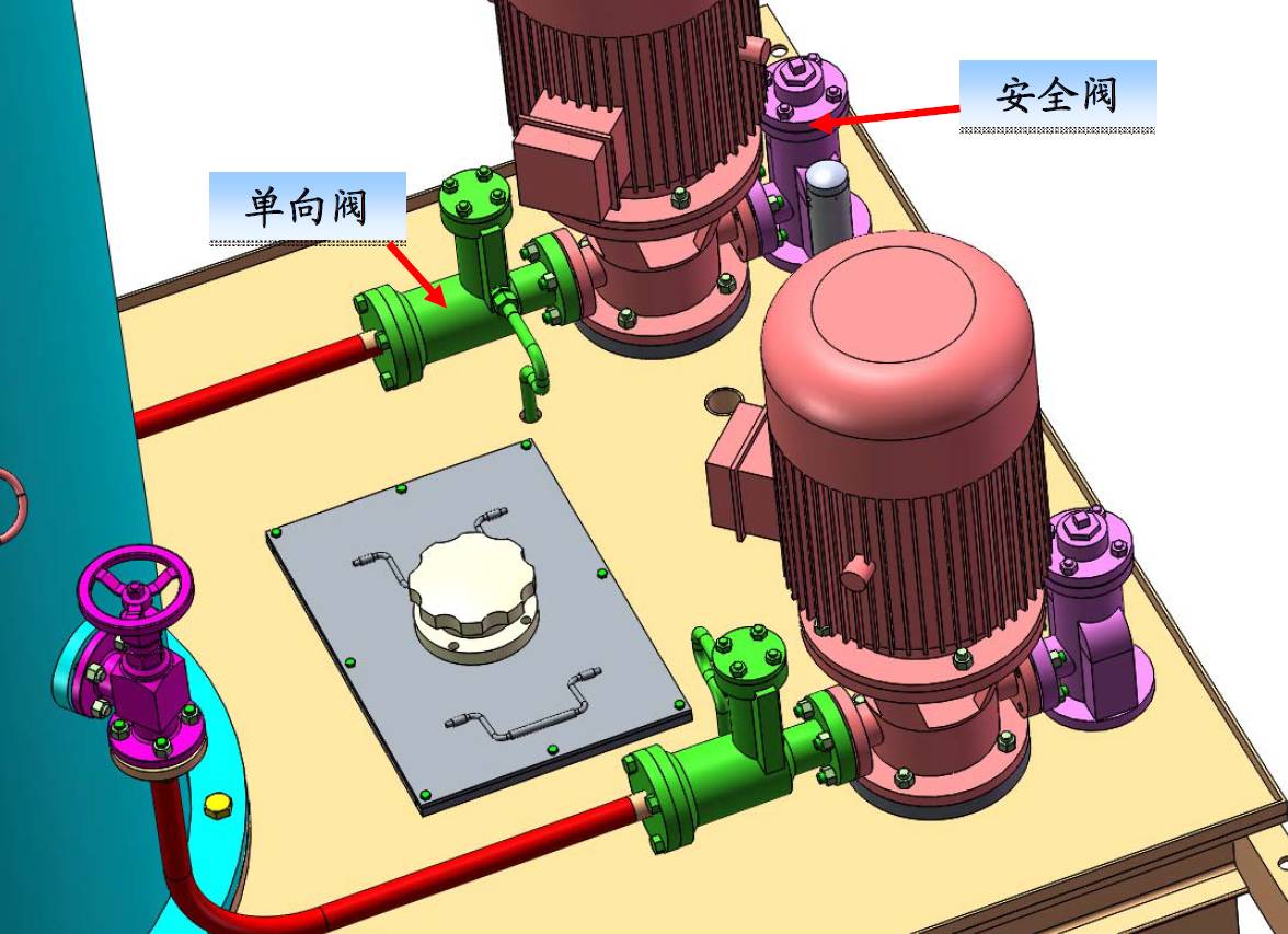 油压装置组合阀改造方案及改造过程说明