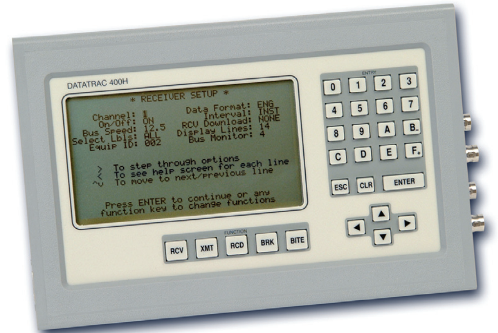 手持式航空电子DATATRAC DT400H ARINC 429总线分析仪