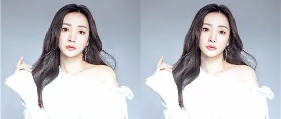 40岁柳岩晒一字香肩！一改往日饱满线路，网友：保守到穿两条裙子