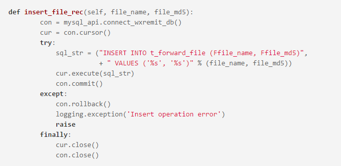 Python MySQL的准确使用方法 你知道吗?