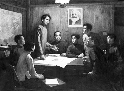 毛泽东、何叔衡组建湖南共产党早期组织