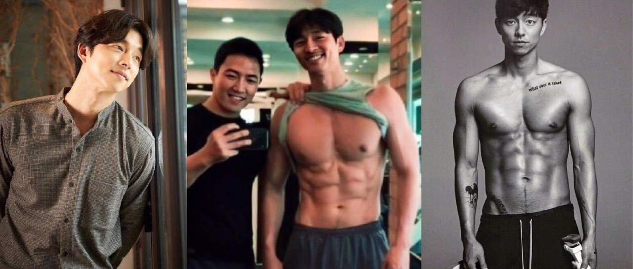 41岁「鬼怪」孔刘“肌肉照”曝光,腹肌紧实夺人眼球,这身材太让人上头了!