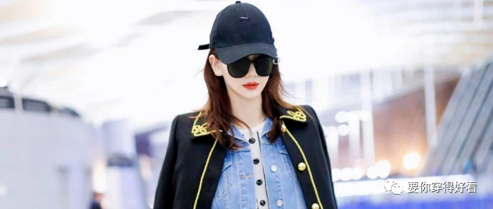 戚薇不愧是穿搭教主！机场秀“马卡龙”风大衣，轻轻松松赢得关注