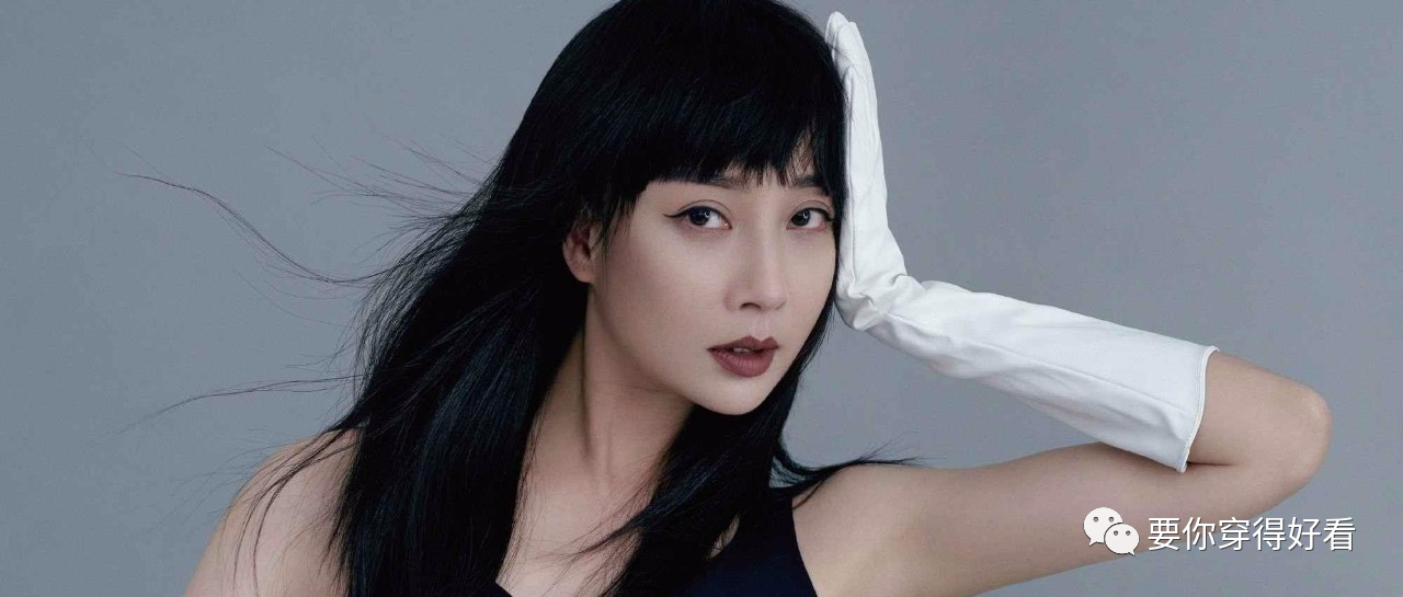 殷桃时尚封面曝光 气场红唇演绎复古港风