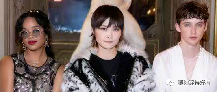 李宇春罗马看秀与戳爷同框，机车皮衣搭配超短裙，性感与野性并存