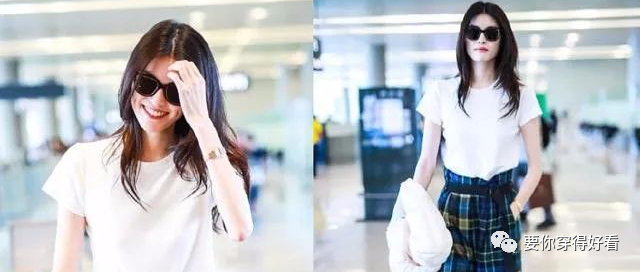 超模何穗的衣品迷一样！褶裥裤这样搭，刘雯还是“技高一筹”