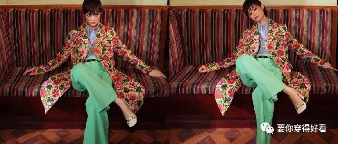 李宇春复古大片曝光，穿一身“红配绿”，不俗反而高级又惊艳