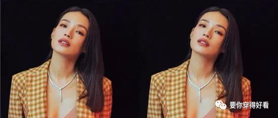 舒淇穿2万块的西装，凹造型时尚感满满，深深的皱纹却出卖了年龄