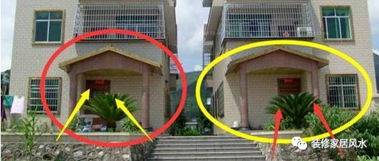 自家门口万万不要盖成这样，表叔一家贫困潦倒，连财神看了也绕道