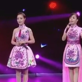 王二妮王小妮对唱《姐妹花》,专属她们的歌,感动