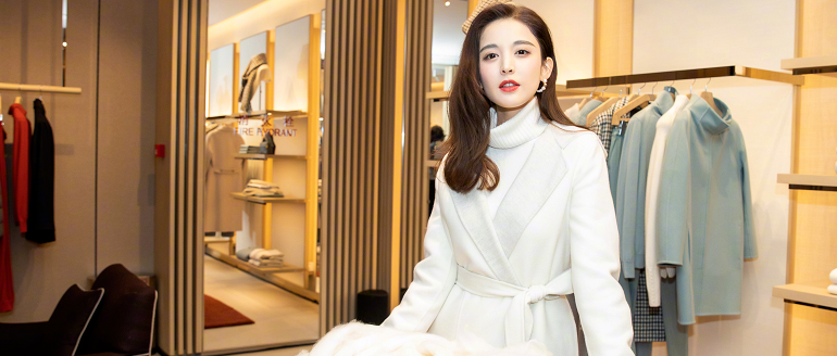 古力娜扎活动不再秀身材，穿羊绒大衣也美出新高度，颜值绝了