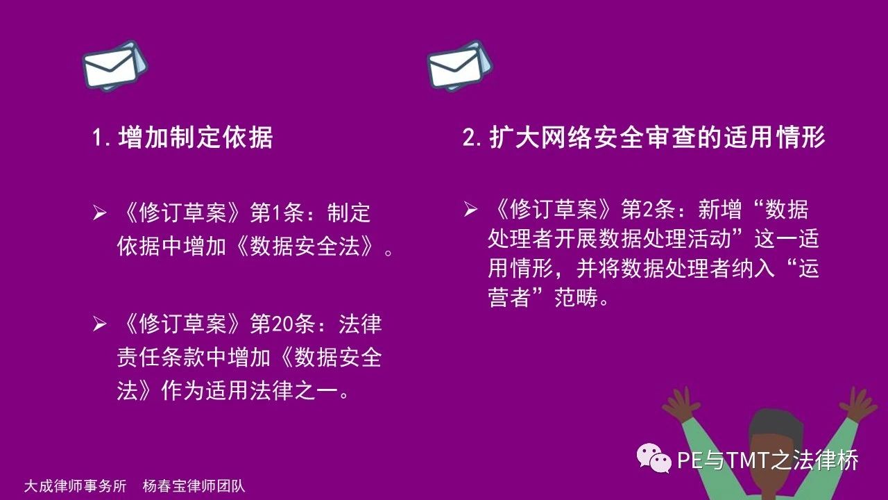 图解网络安全审查新规（修订草案） - 法律桥-上海杨春宝一级律师