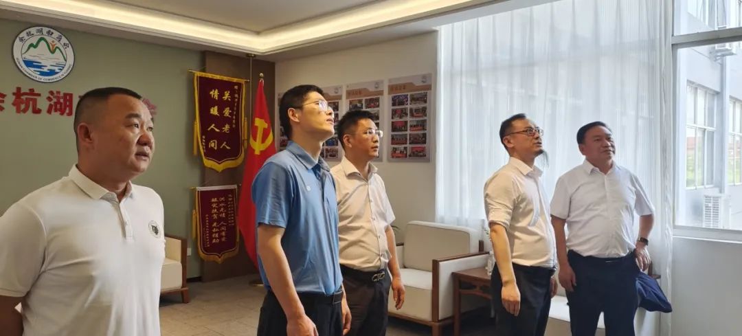 湖南省商务服务中心二级巡视员邹和阳一行到访商会和商会成员企业