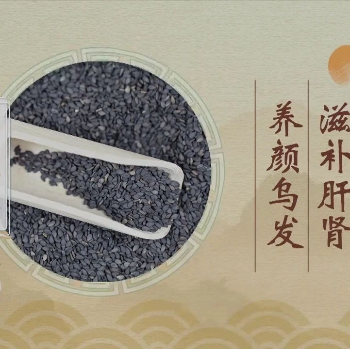 最强天然“染发剂”，黑芝麻~| 健康之路