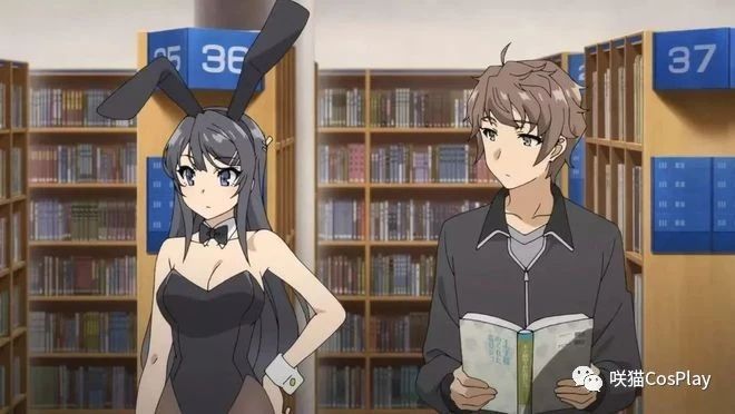 COS：你见过图书馆里的兔女郎学姐吗？樱岛麻衣cosplay