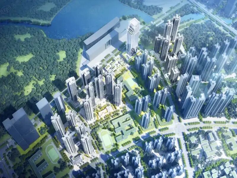 满京华狮山旧改效果图