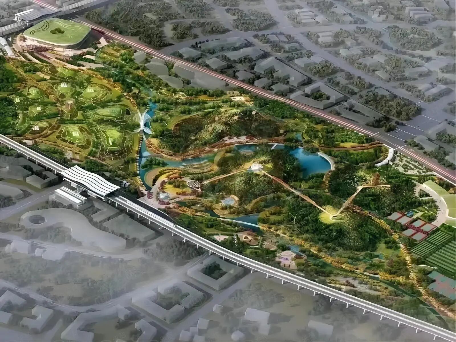 科学公园效果图