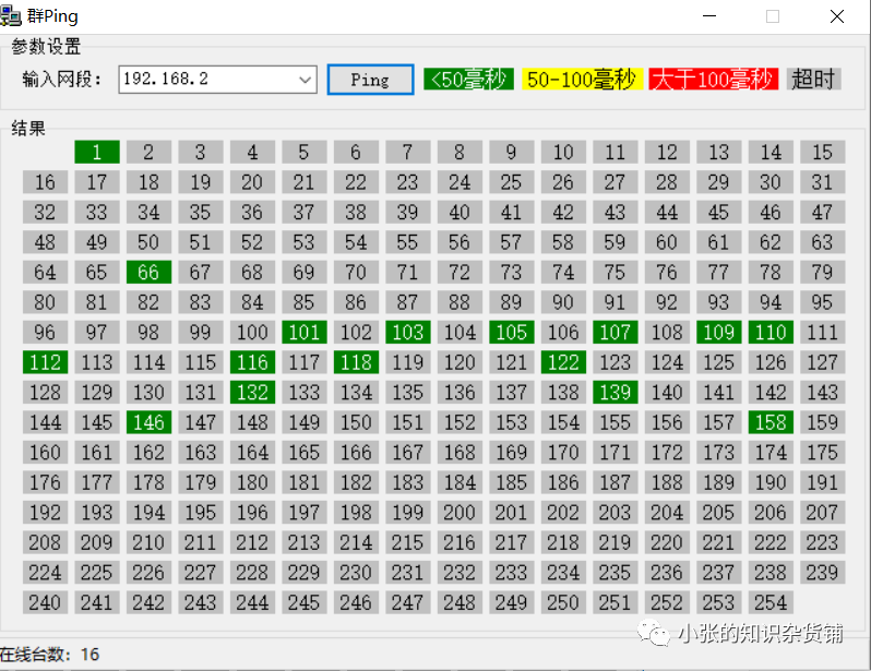 <span role="heading" aria-level="2">ping工具（群ping）